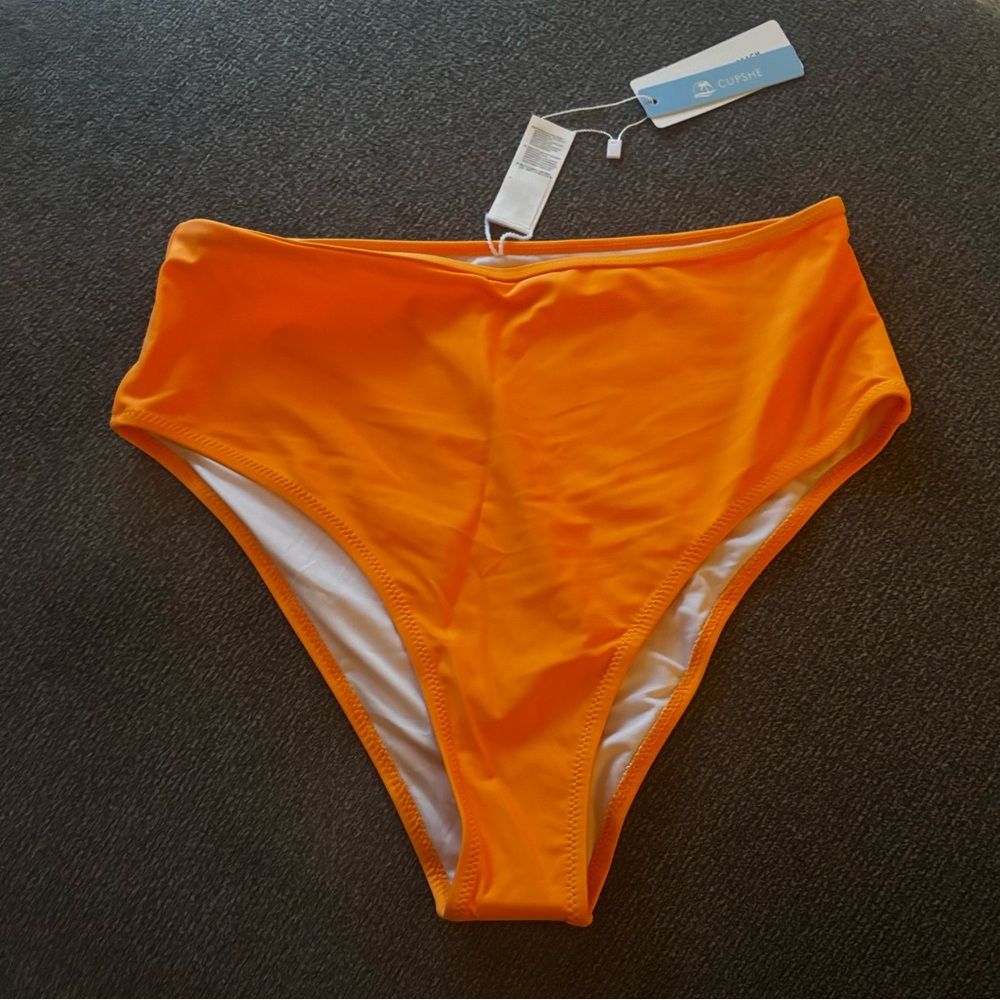 Cupshe High waisted bikini bottoms- sz L